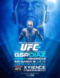 UFC 158 Diaz vs GSP George St Pierre Middleweight Champion 11x14 - Poster | Canvas Wall Art Print