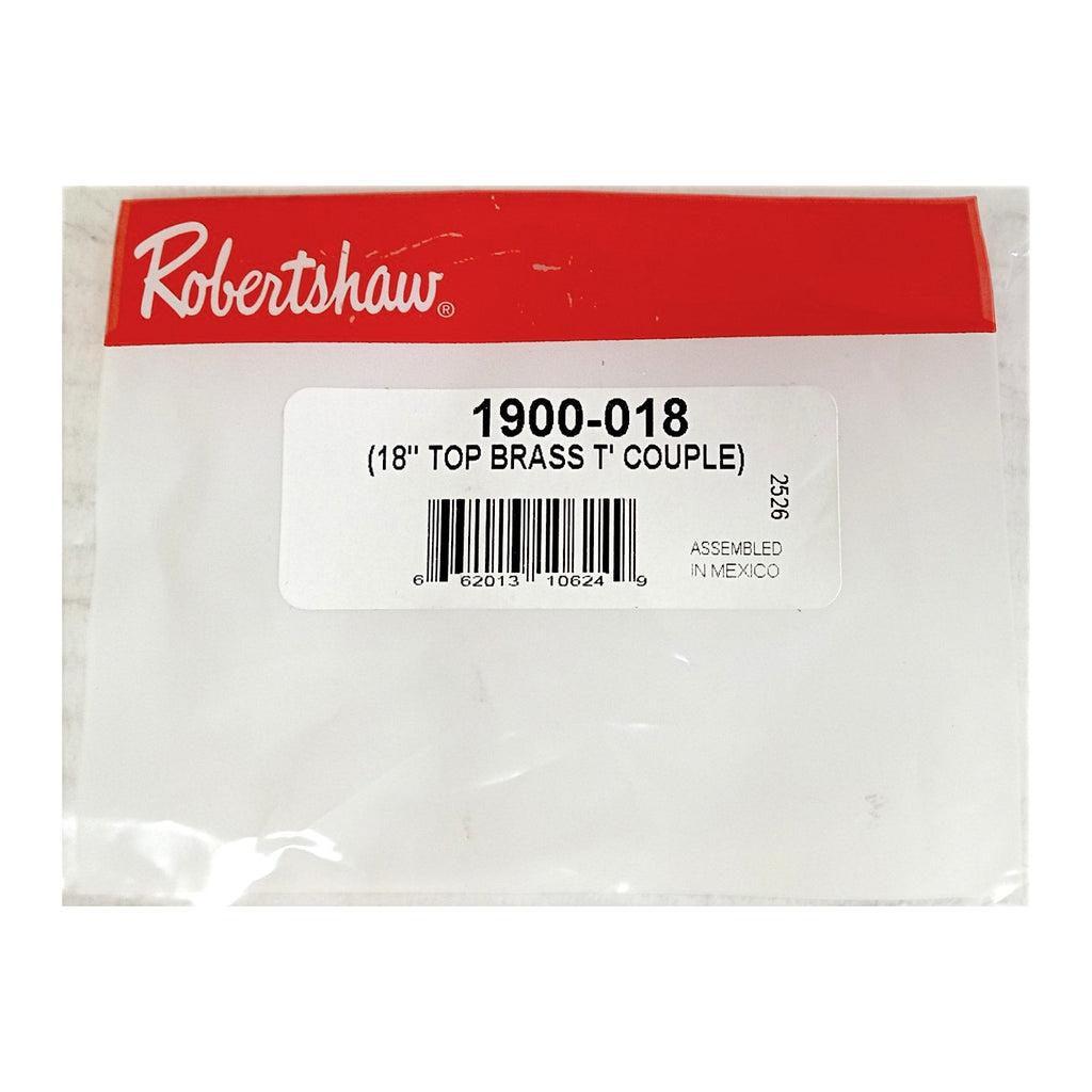 Robertshaw Thermocouple 18" 1900-018 with Split Nut (51-1260)