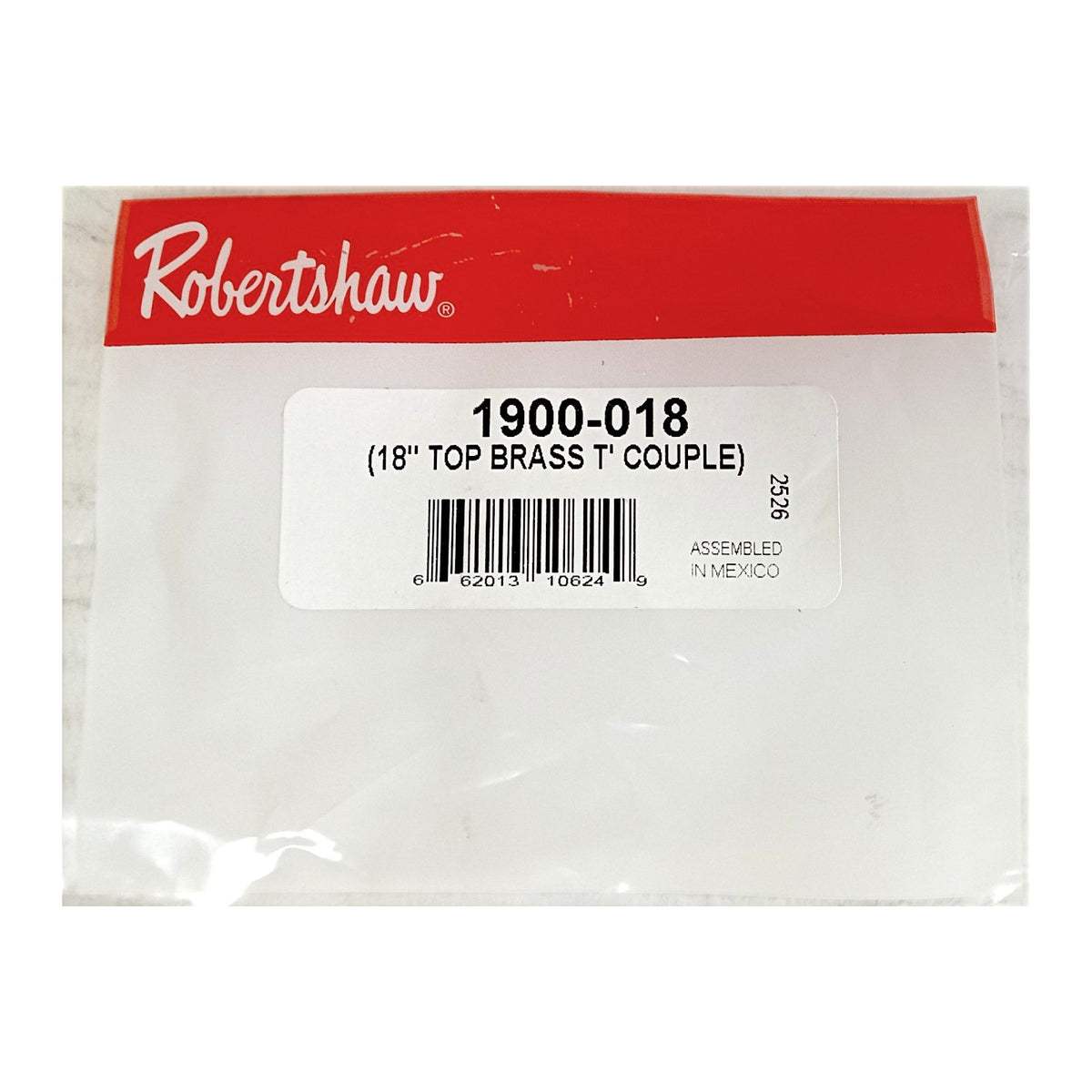 Robertshaw Thermocouple 18" 1900-018 with Split Nut (51-1260)