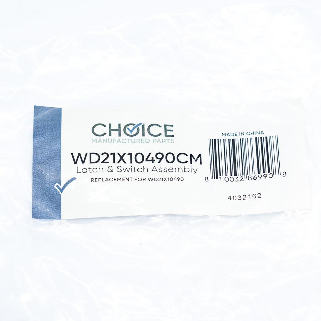 Choice Parts WD21X10490 for GE Dishwasher Door Latch and Switch Assembly