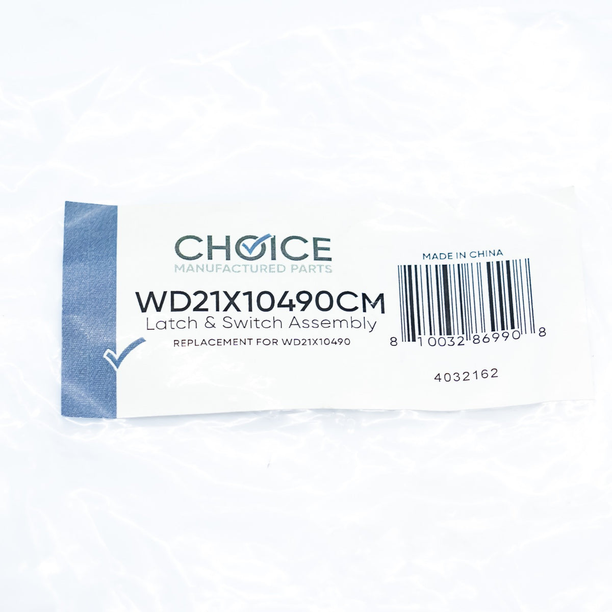 Choice Parts WD21X10490 for GE Dishwasher Door Latch and Switch Assembly