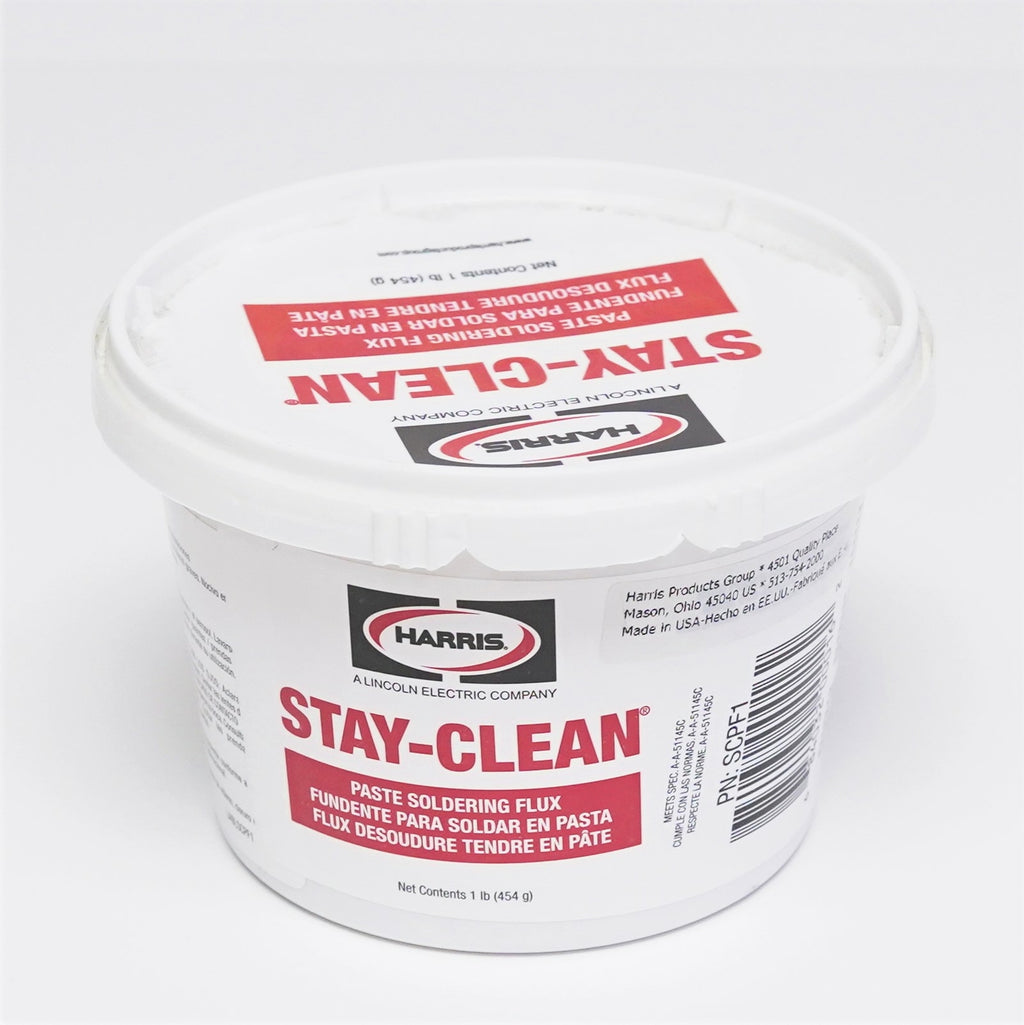 Harris SCPF1 Stay Clean Soldering Paste Flux 1 Pound Tub