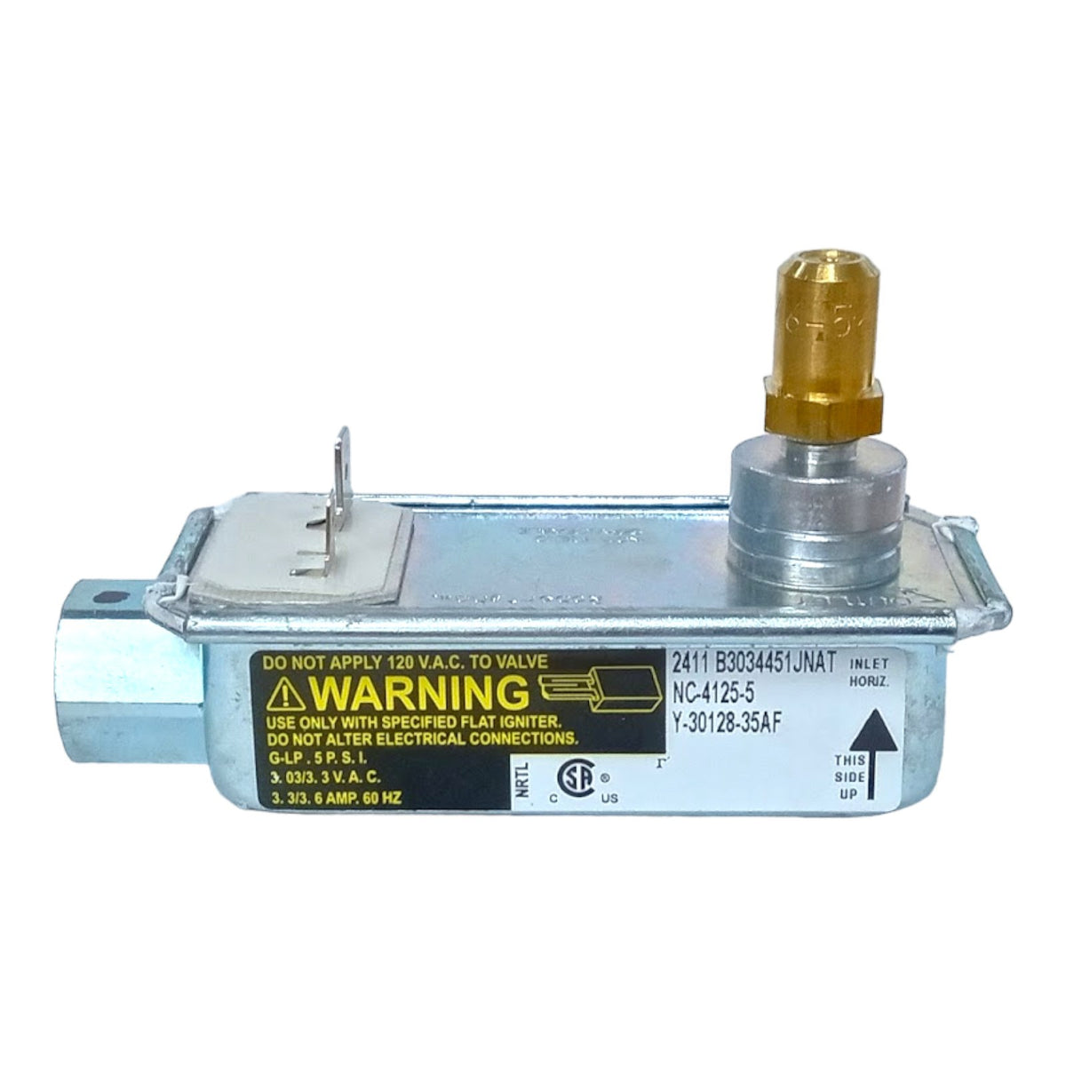 30128-35AF Gas Range Oven Safety Valve for Electrolux Frigidaire 3203459