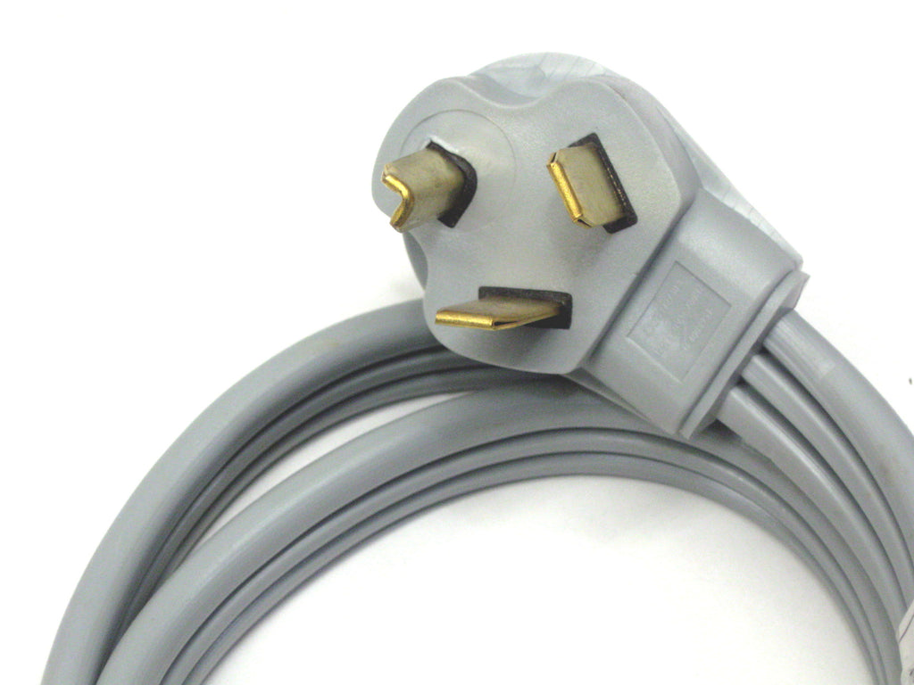 Clothes Dryer Power Cord 3 Prong Wire 30 Amp 10' Foot 10/3 Gauge Wire Heavy Duty