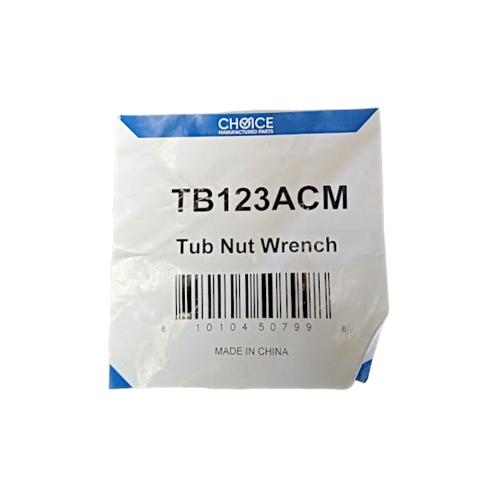 Choice TB123ACM Washing Machine Spanner Tub Nut Wrench for Maytag Whirlpool GE