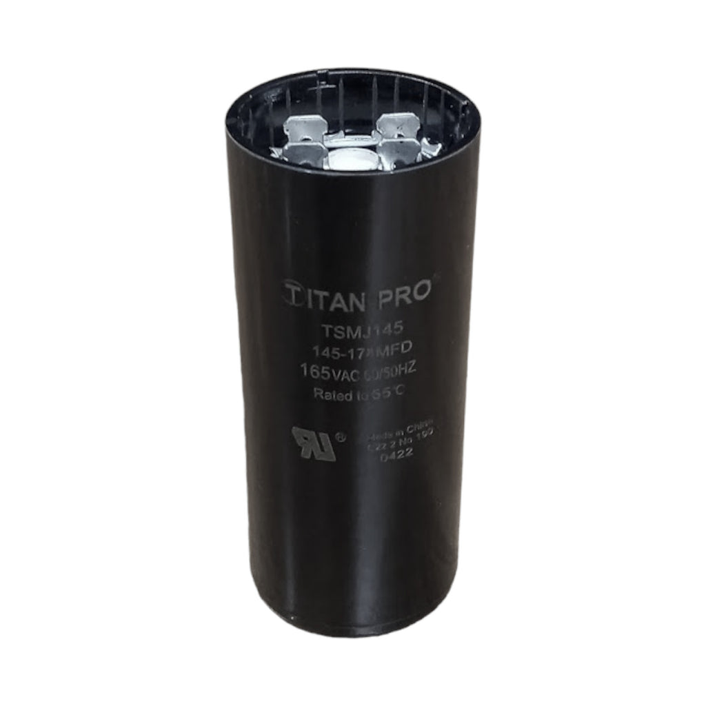 Titan Pro TSMJ145 Motor Start Capacitor 145-174 MFD UF / 165 VAC