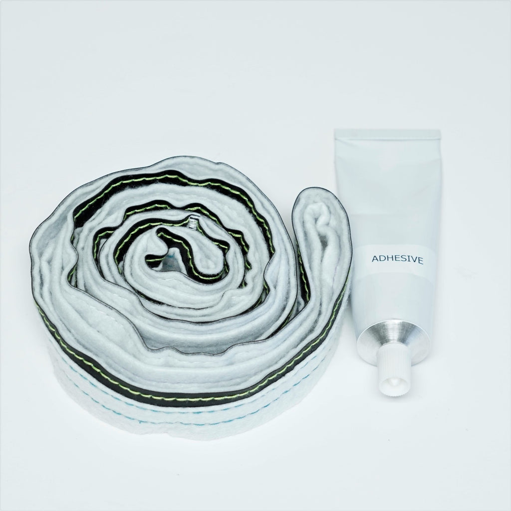Supco DE12022 for Whirlpool W10612022 Dryer Drum Felt Seal Kit