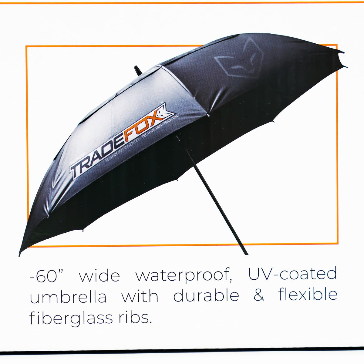 Supco 60" Umbrella w/ Magnetic Base MUKIT for Shade during Outdoor Repair Work