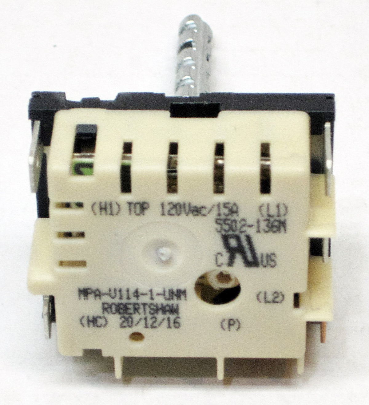 5500-134 (M) Robertshaw Commercial Infinite Switch INF-120-1152 421019 K-104