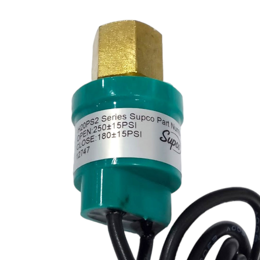 Supco SHP250180 High Pressure Switch Open: 250 Close: 180 PSI HVAC Refrigeration