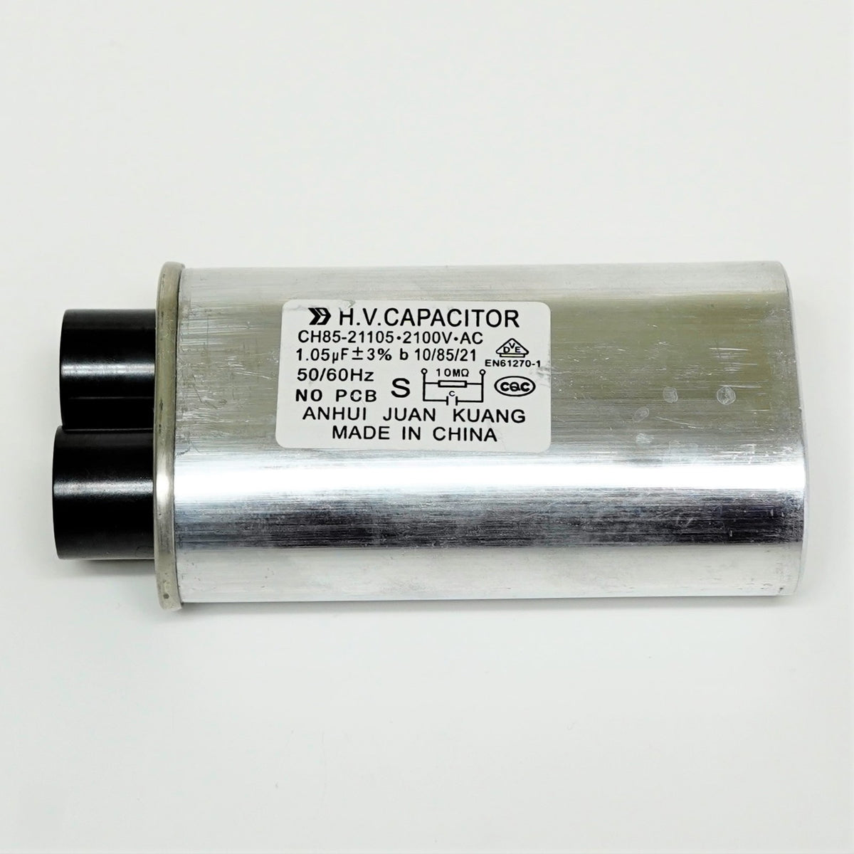 13QBP21105 Microwave Capacitor 1.05 mfd uf 2100 Hi Voltage VAC