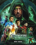 Avengers Doomsday Movie Robert Downey Jr Doctor Doom Marvel MCU 2026 - Poster | Canvas Wall Art Print