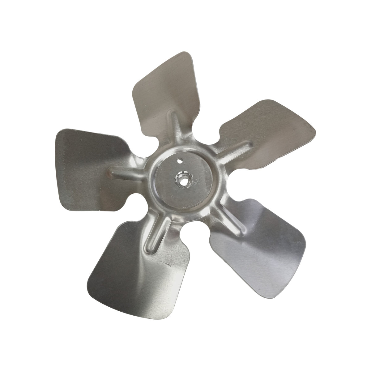 A65833 Metal Fan Blade 8" Diameter 5 Blades 5/16" Bore Hub CCW 27 Degree Prop