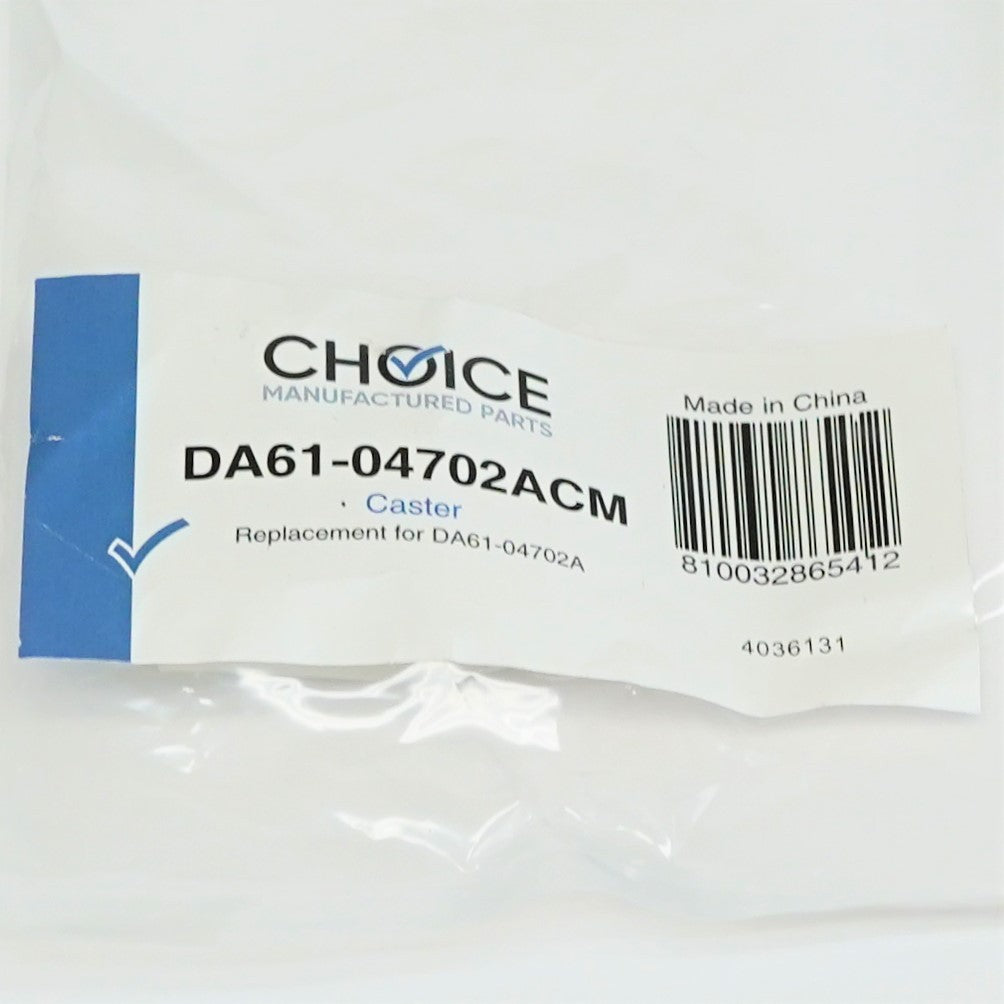 Choice Parts DA61-04702A for Samsung Refrigerator Front Caster Roller Wheel