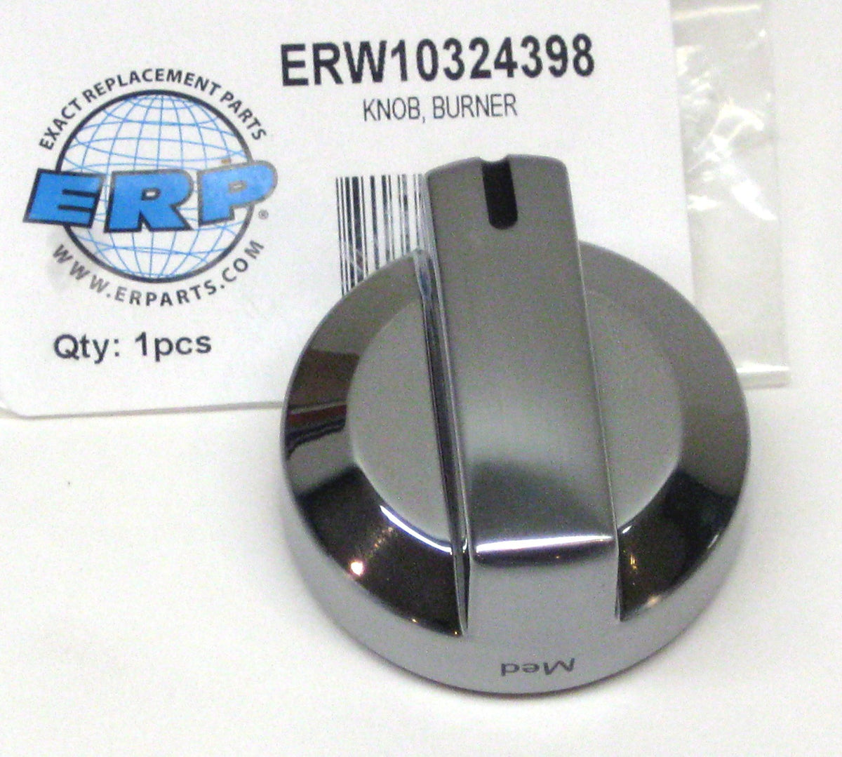 Gas Cooktop Burner Knob for Whirlpool Kitchenaid W10324398 AP5631314 PS3654555