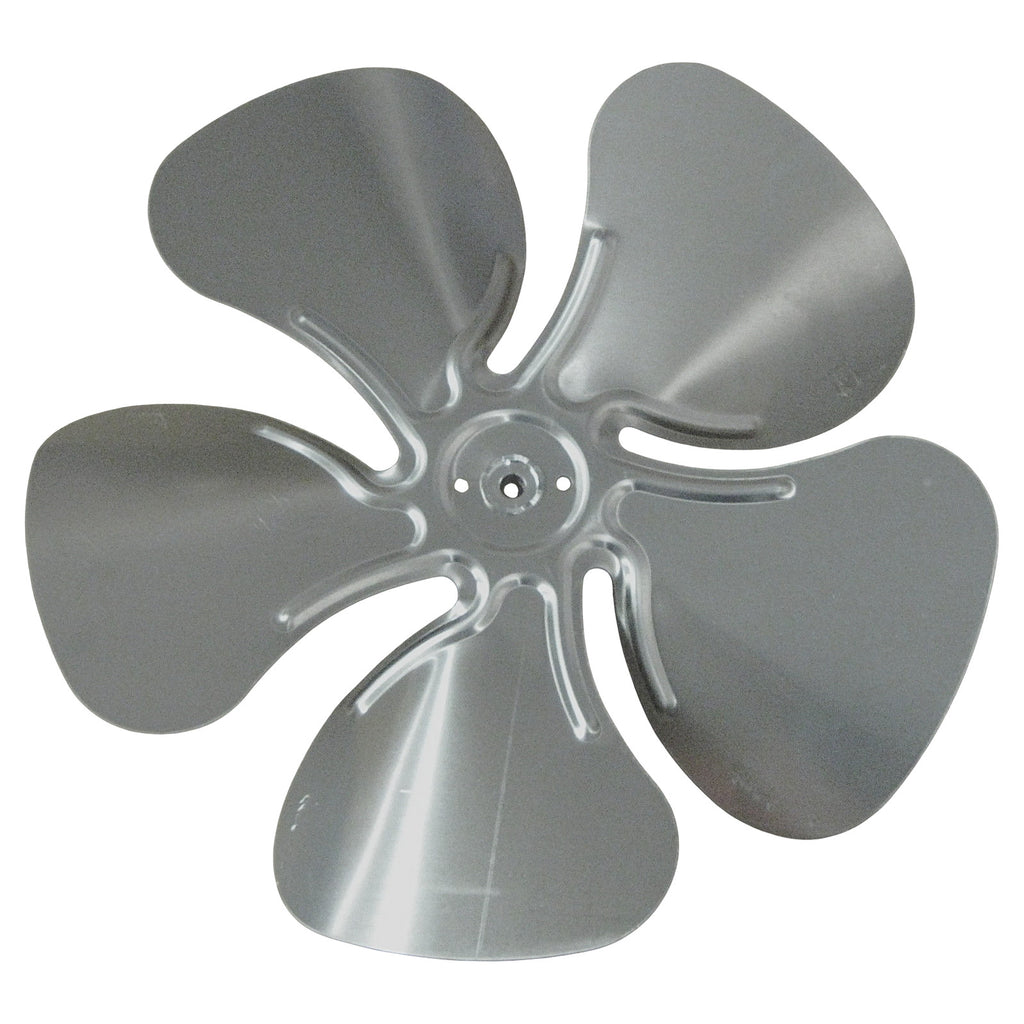 A65123 Metal Fan Blade 12" Diameter 5 Blades 5/16" Bore Hub CW 23 Degree Prop