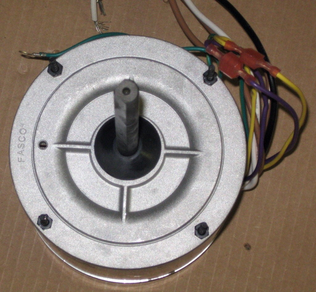 D7908 Fasco 1/3 HP 1075 RPM AC Air Conditioner Condenser Fan Motor TENV