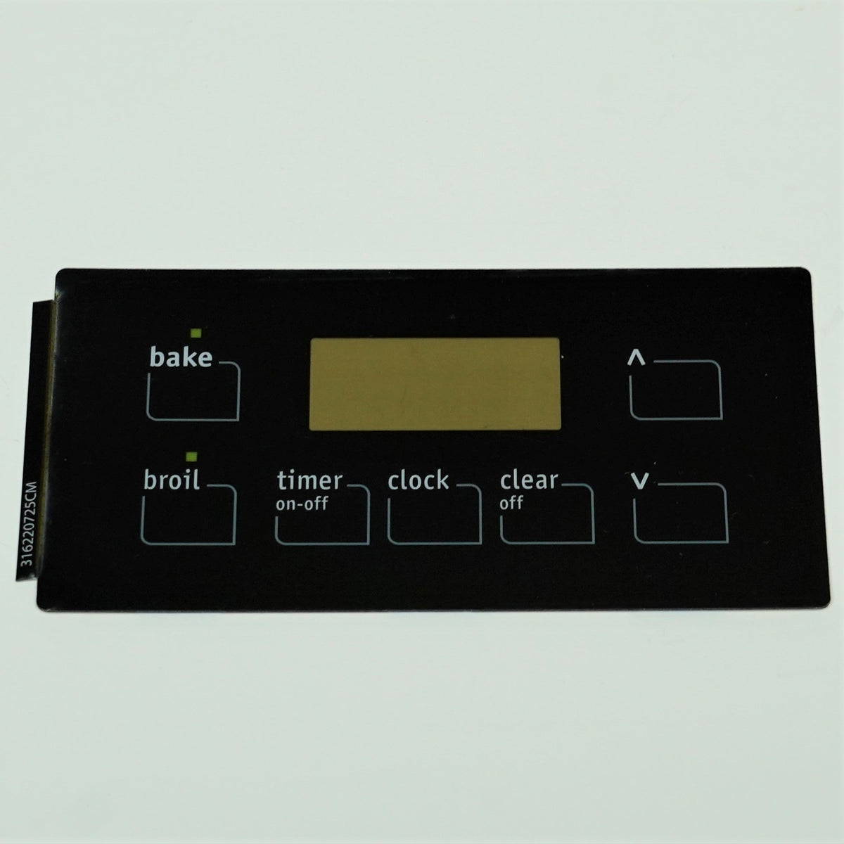 Choice Parts 316220725 for Electrolux Frigidaire Range Oven Control Overlay