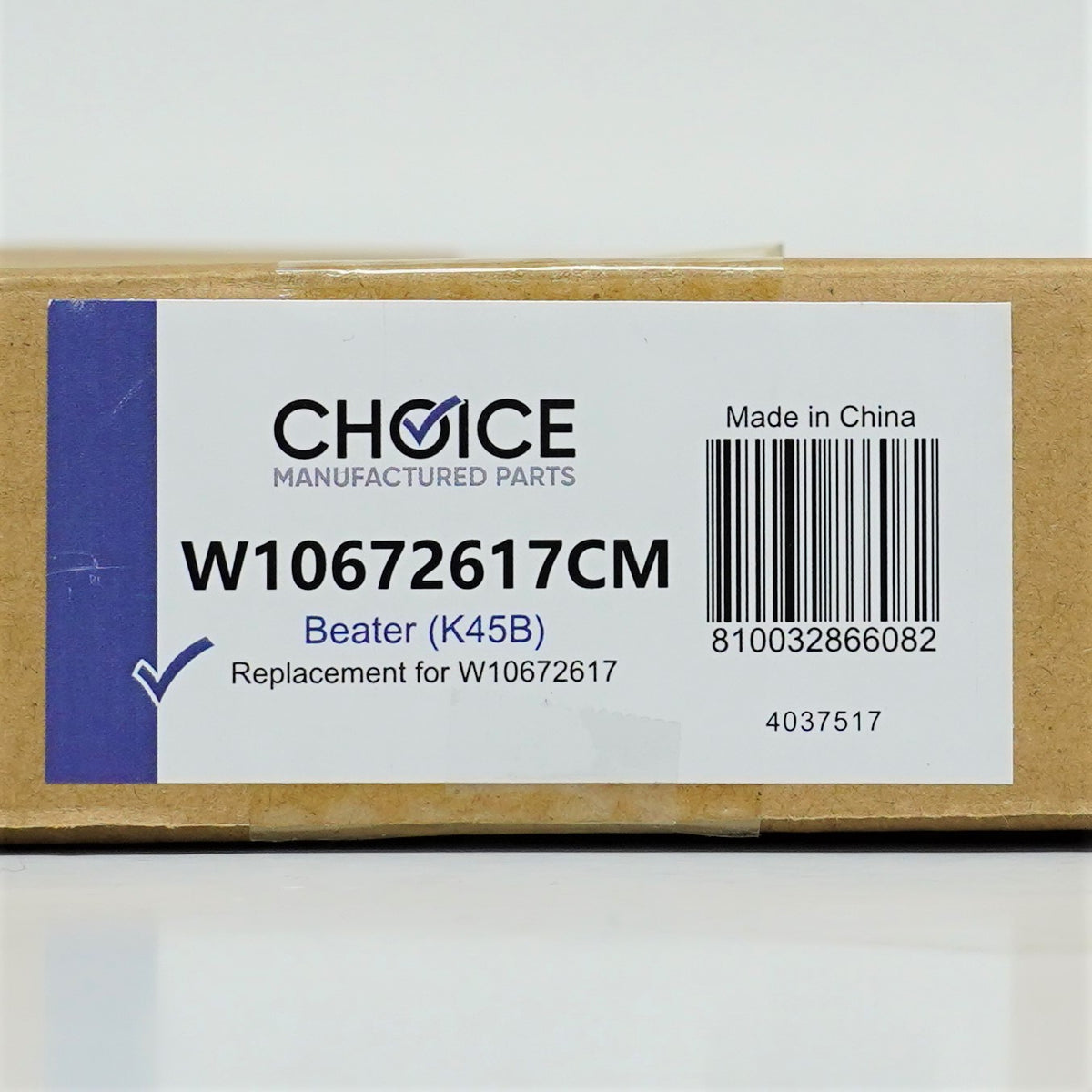 Choice Parts W10672617 for Kitchenaid Stand Mixer Coated Flat Head Beater