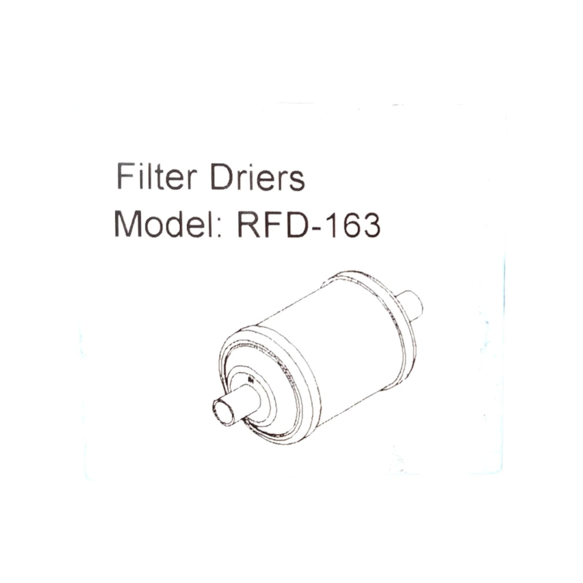 Ranco 163 Liquid Line Filter Drier 3/8 Flare Refrigeration Air Conditioning