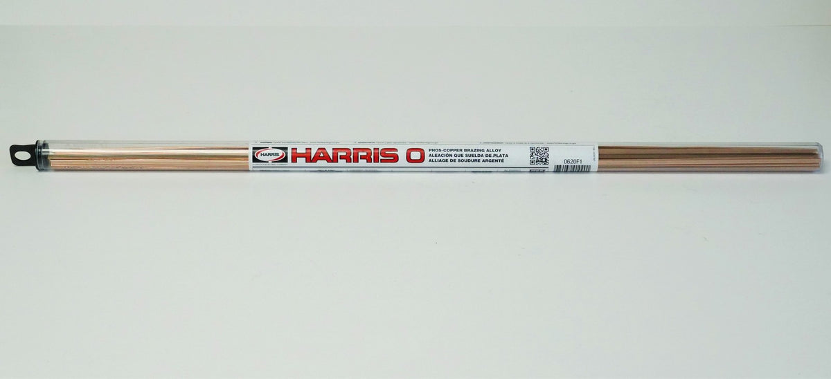 Harris 0 Phos-Copper 1/8" Brazing Alloy Solder 28 Sticks 0620F1 21035