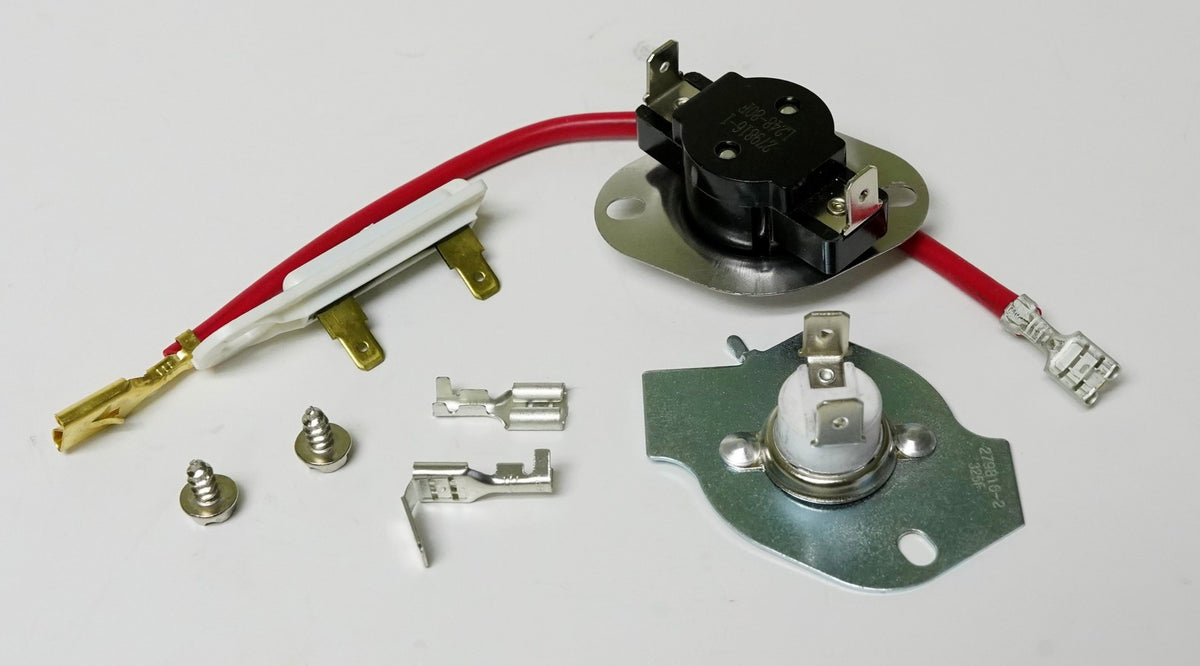 DR2 279816 & 3392519 PACK Dryer Thermostat Thermal Fuse for Whirlpool & Kenmore