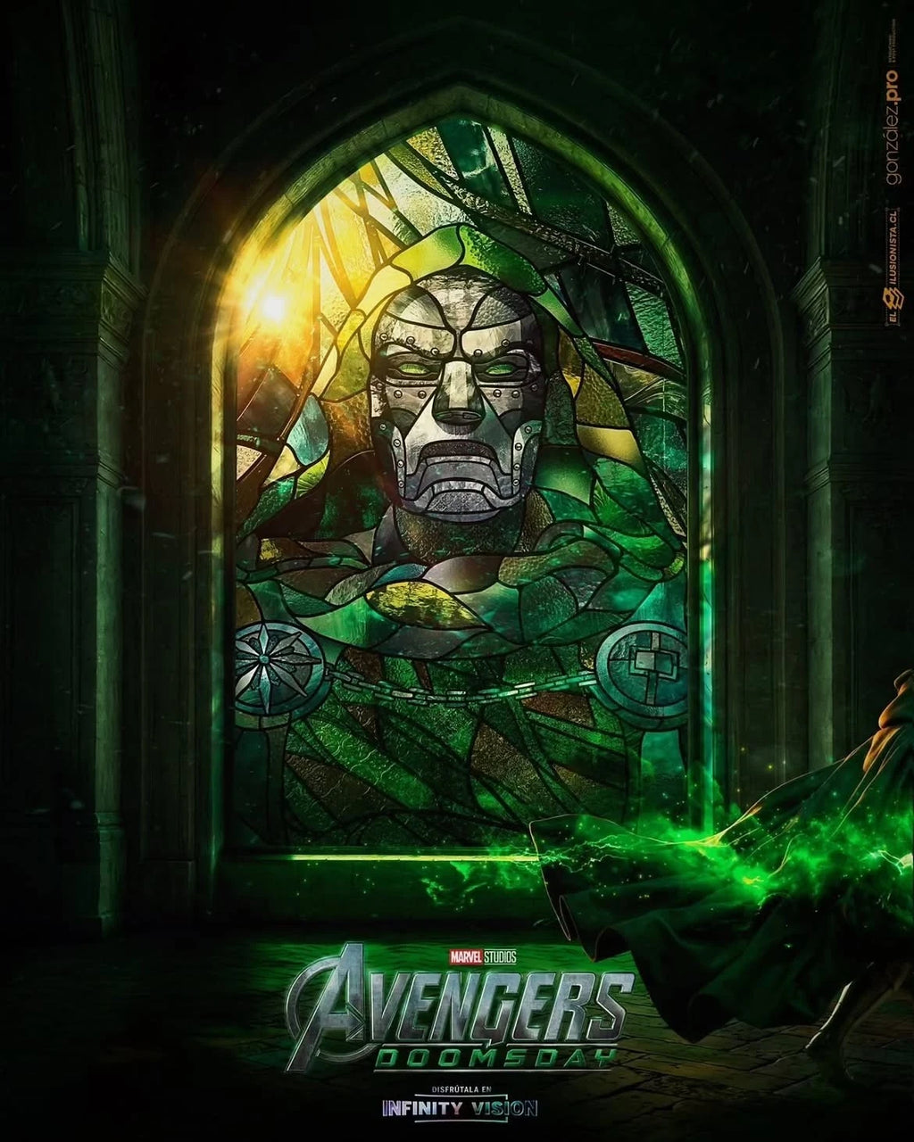 Avengers Doomsday Movie Doctor Doom Studios - Poster | Canvas Wall Art Print