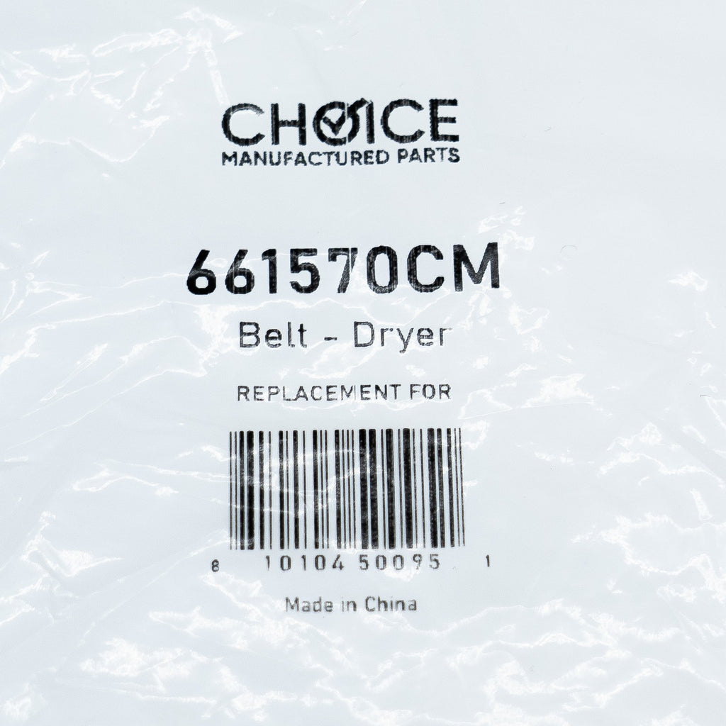Choice Parts 661570 Belt for Whirlpool Clothes Dryer