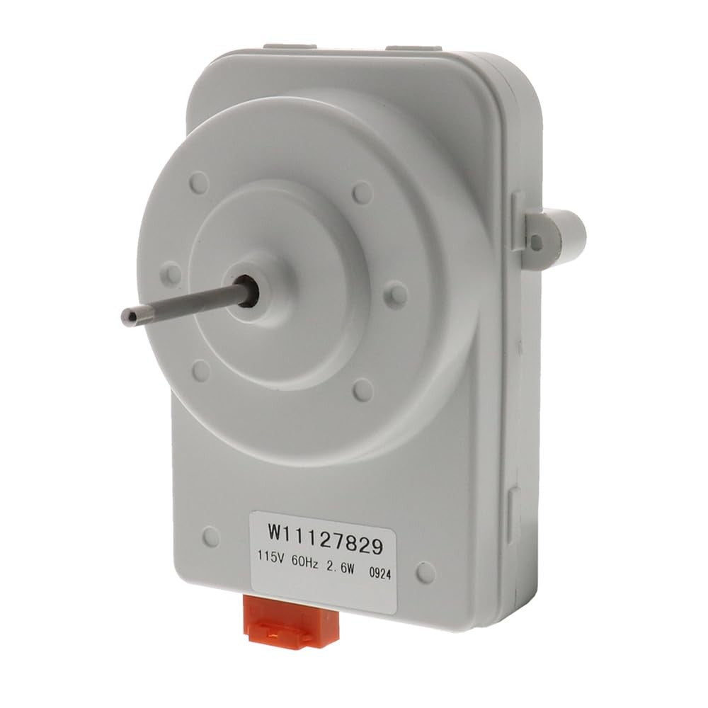 Exact Replacement W11127829 Refrigerator Condensor Fan Motor for Whirlpool