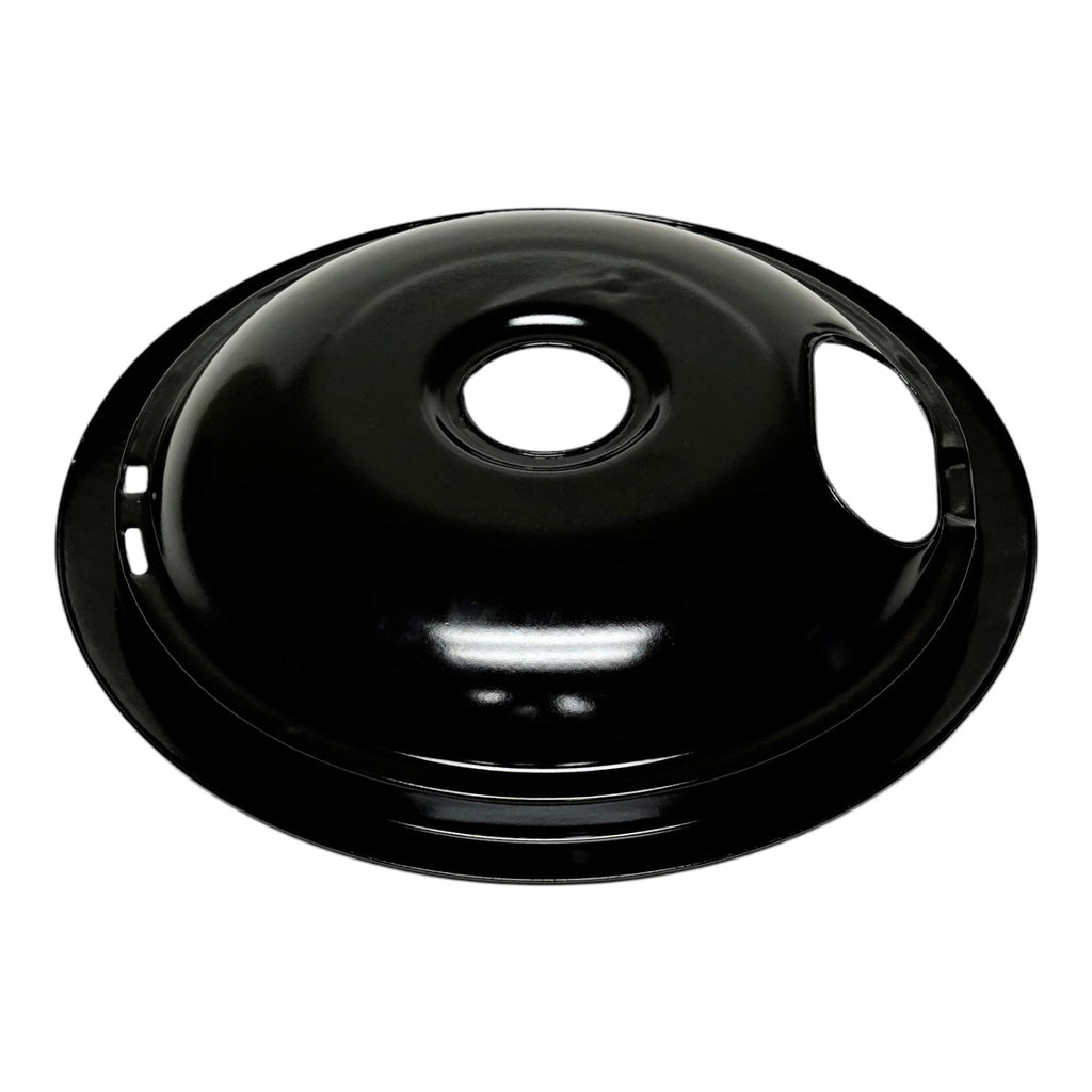 Range Stove Black Drip Pan Set 4 Pack for Whirlpool W10288051 2 Large 2 Small