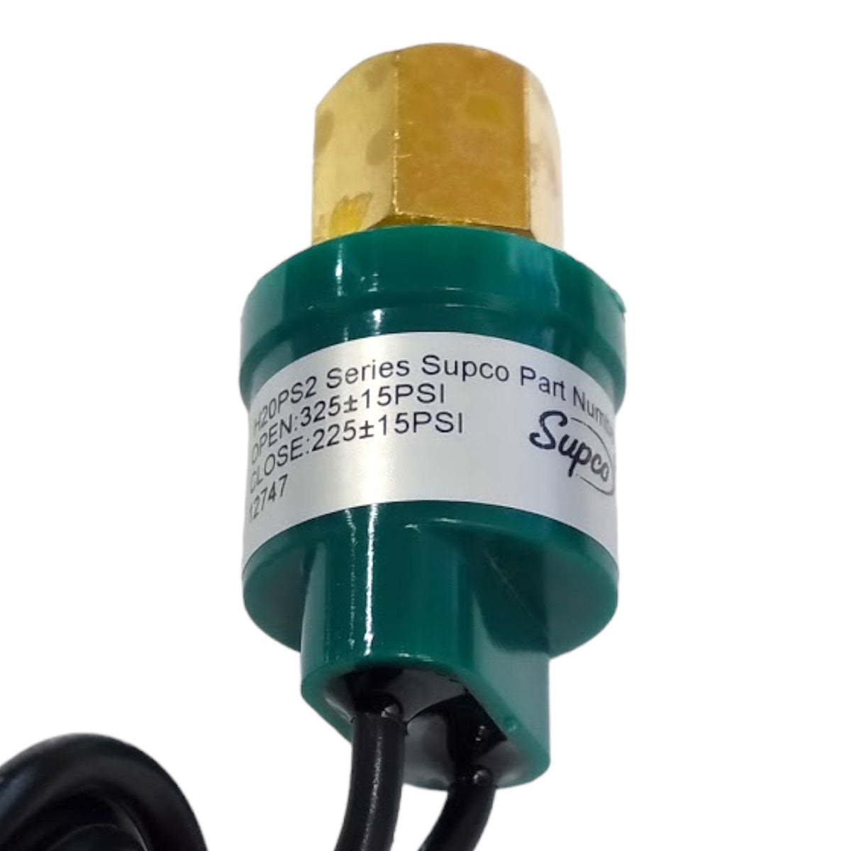 Supco SHP325225 High Pressure Switch Open: 325 Close: 225 PSI HVAC Refrigeration