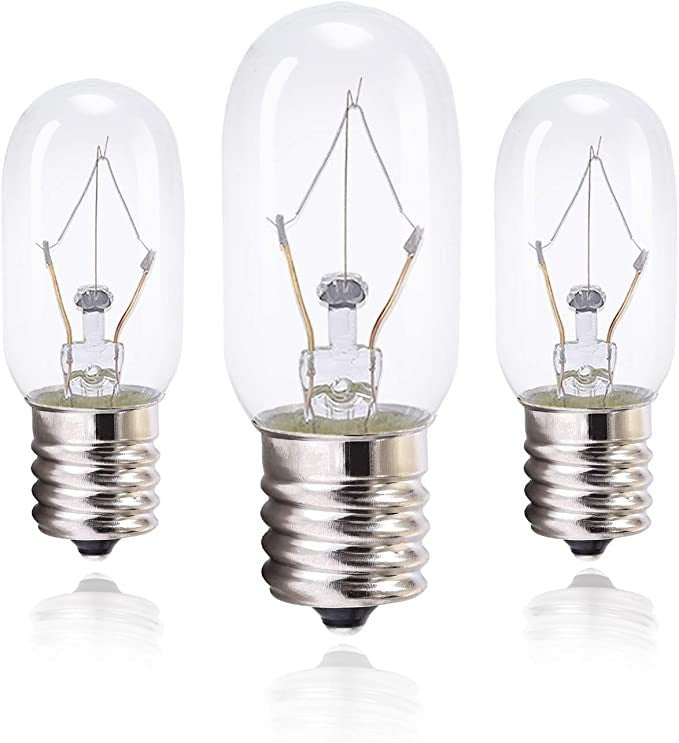 LB3 3 PAK 26QBP0936 for GE 40Watt Microwave Light Lamp Bulb WB36X10003