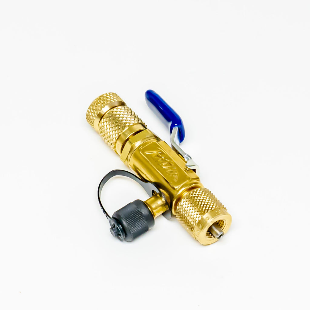 Yellow Jacket 18975 Ball 4 in 1 Vacuum Charge Ball Valve & Core Tool 1/4"