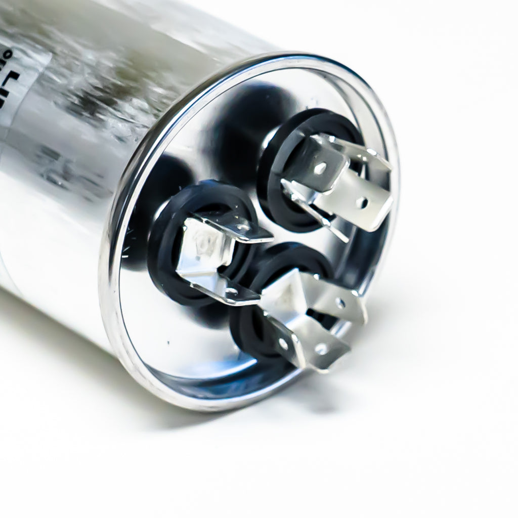 Supco Capacitor Round Dual Run 45 + 3 uf mfd 370/440 Volts for HVAC Motors