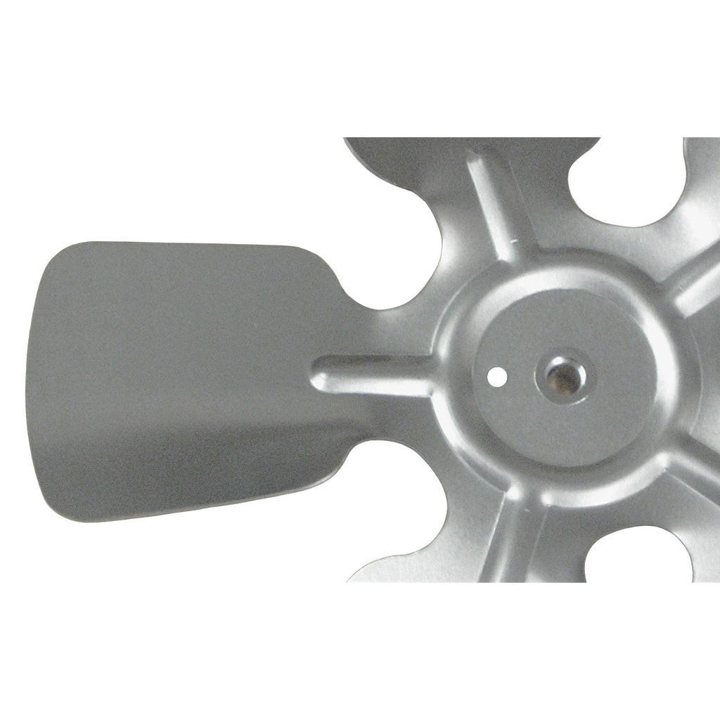 A65132 Metal Fan Blade 10" Diameter 5 Blades 5/16" Bore Hub CW 20 Degree Prop