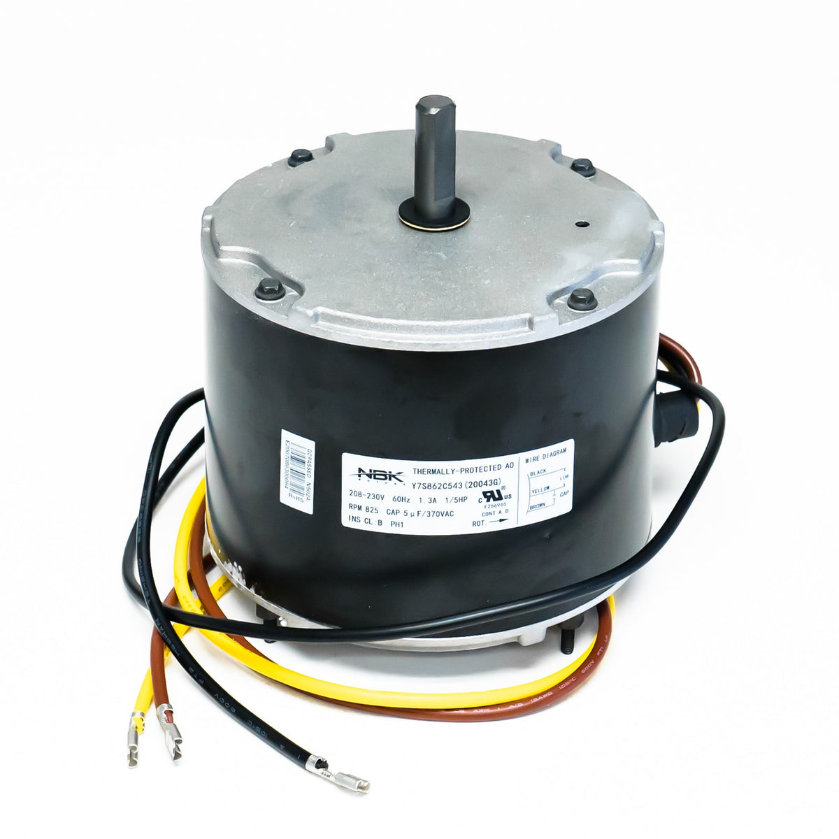 Condenser Motor for Carrier 5KCP39GFY917S HC37GE210 1/5 hp 208-230V Genteq 3S003