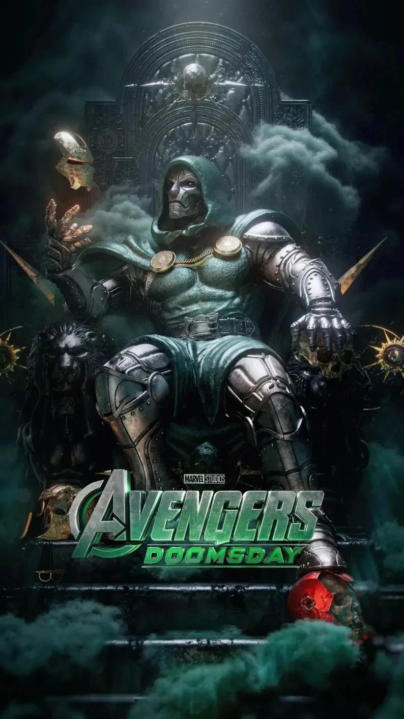Avengers Doomsday 2026 Movie High Definition - Poster | Canvas Wall Art Print