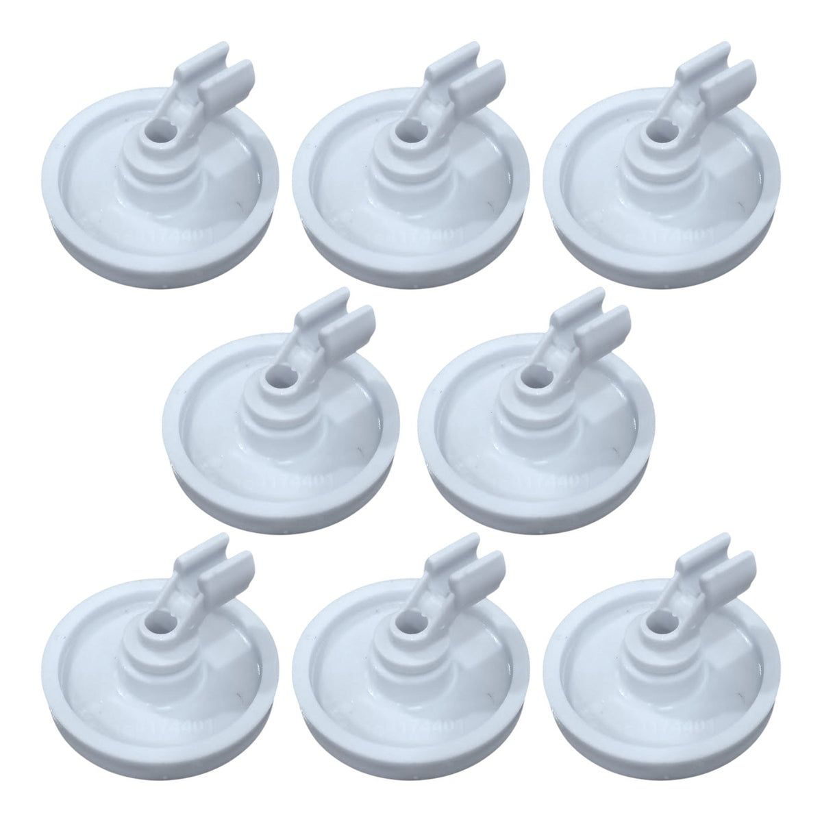 8 Pack Dishwasher Lower Rack Roller Wheel for Frigidaire 154174501A