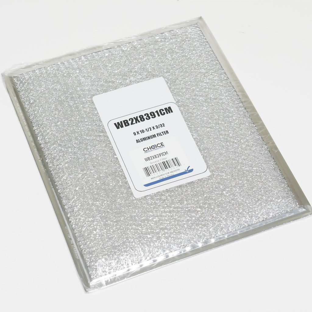 Choice Parts WB2X8391 for GE Range Hood Aluminum Grease Filter 2 Pack