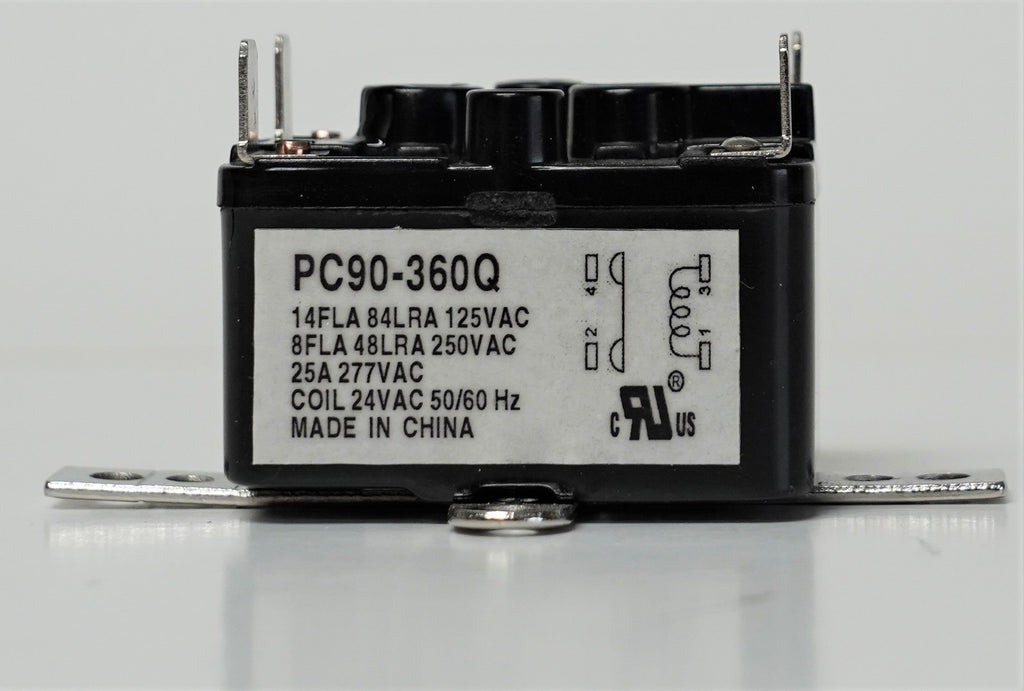 90-360 Enclosed General Purpose Fan Relay 24V SPST 184