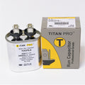 TitanPro TOCF2.5 HVAC Motor Run Oval Capacitor 2.5 MFD/UF 440/370 Volts