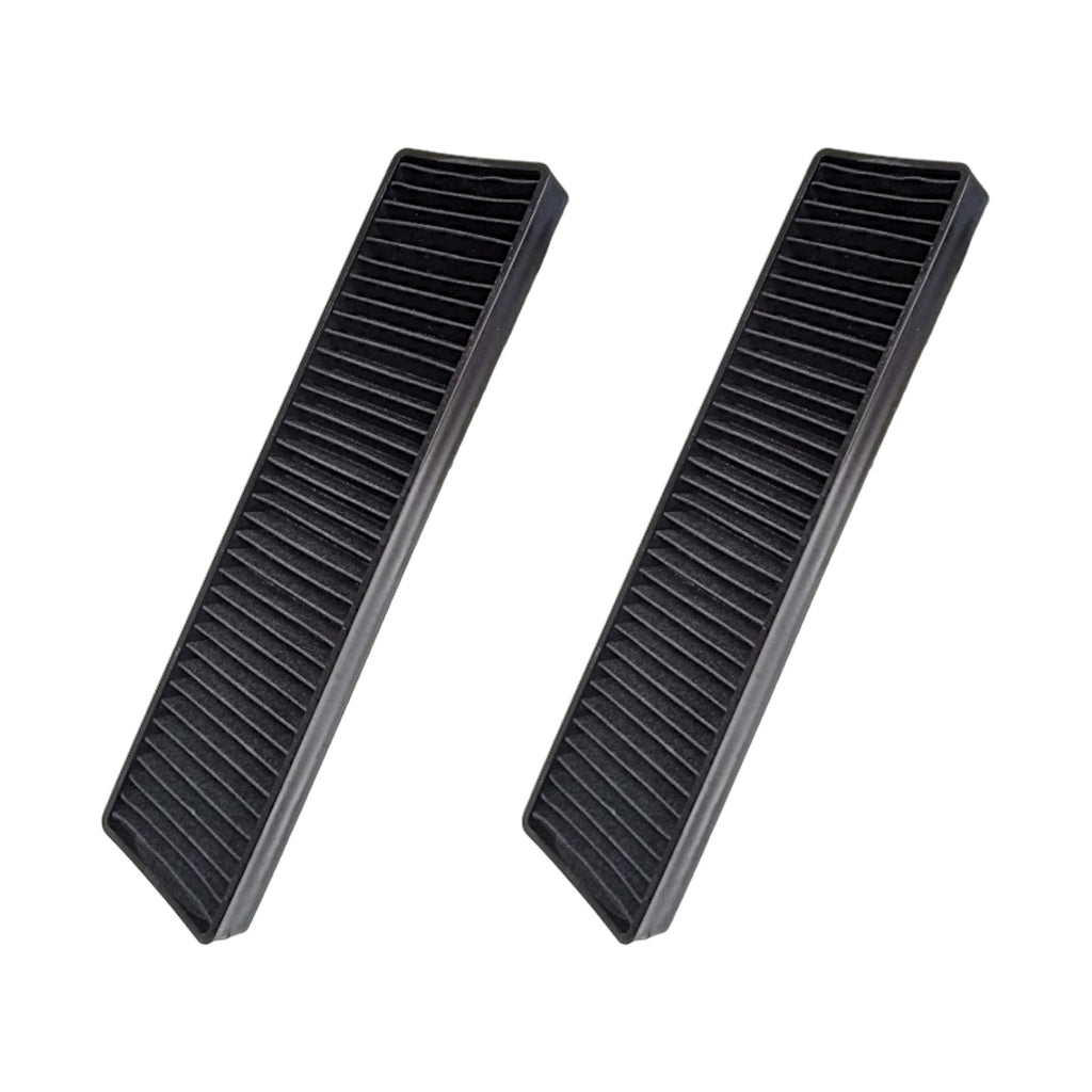 Choice WB06X10807 2 PACK of Microwave Oven Pleated Carbon Charcoal Filter for GE