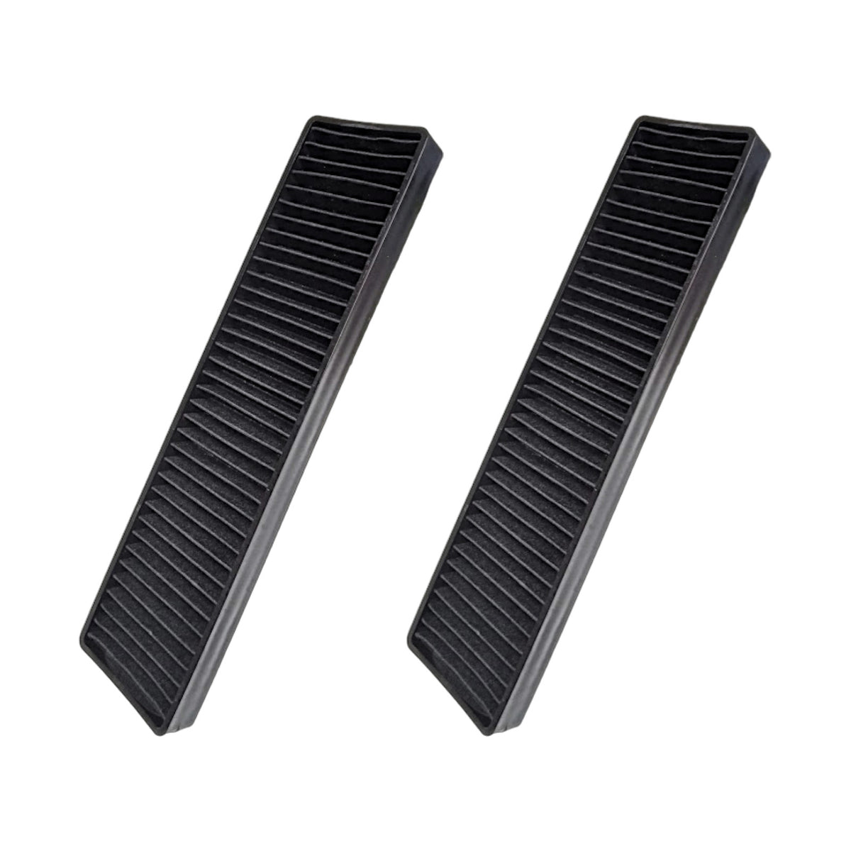 Choice WB06X10807 2 PACK of Microwave Oven Pleated Carbon Charcoal Filter for GE