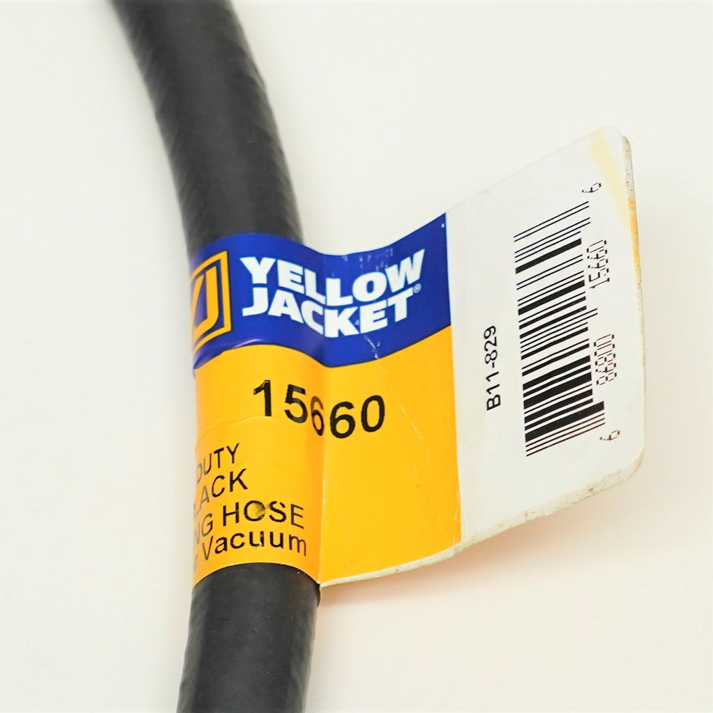 Yellow Jacket 15660 PLUS II 3/8" Charging/Vacuum Hose 60" with Straight Fittings