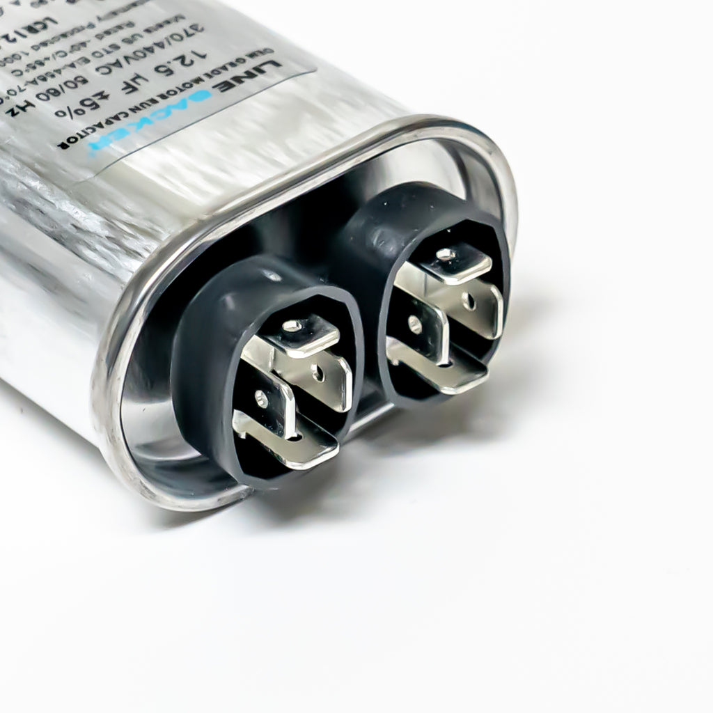 Supco Capacitor Oval Run 12 .5 uf mfd 370/440 Volts for HVAC Motors