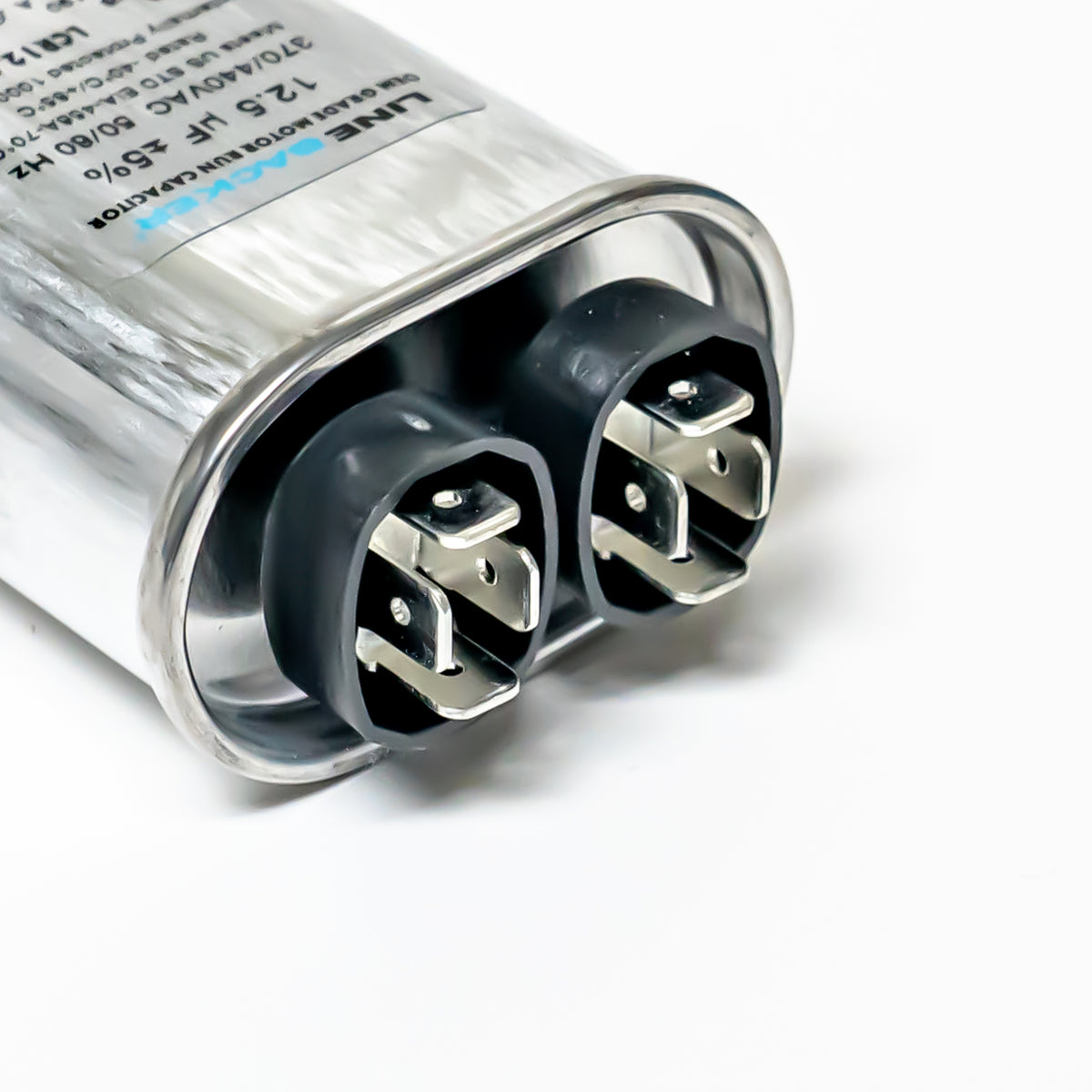 Supco Capacitor Oval Run 12 .5 uf mfd 370/440 Volts for HVAC Motors