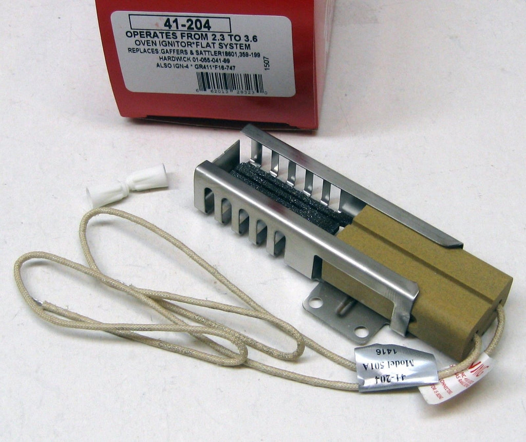 41-204 Robertshaw Oven Ignitor for 44-1007 Wolf Vulcan 718601 Chef 7432P036-60