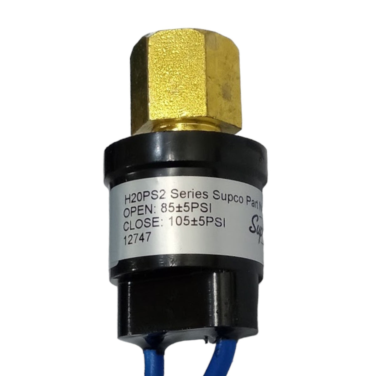 Supco SLP85105 Low Pressure Switch Open 85 PSI Close: 105 PSI HVAC Refrigeration
