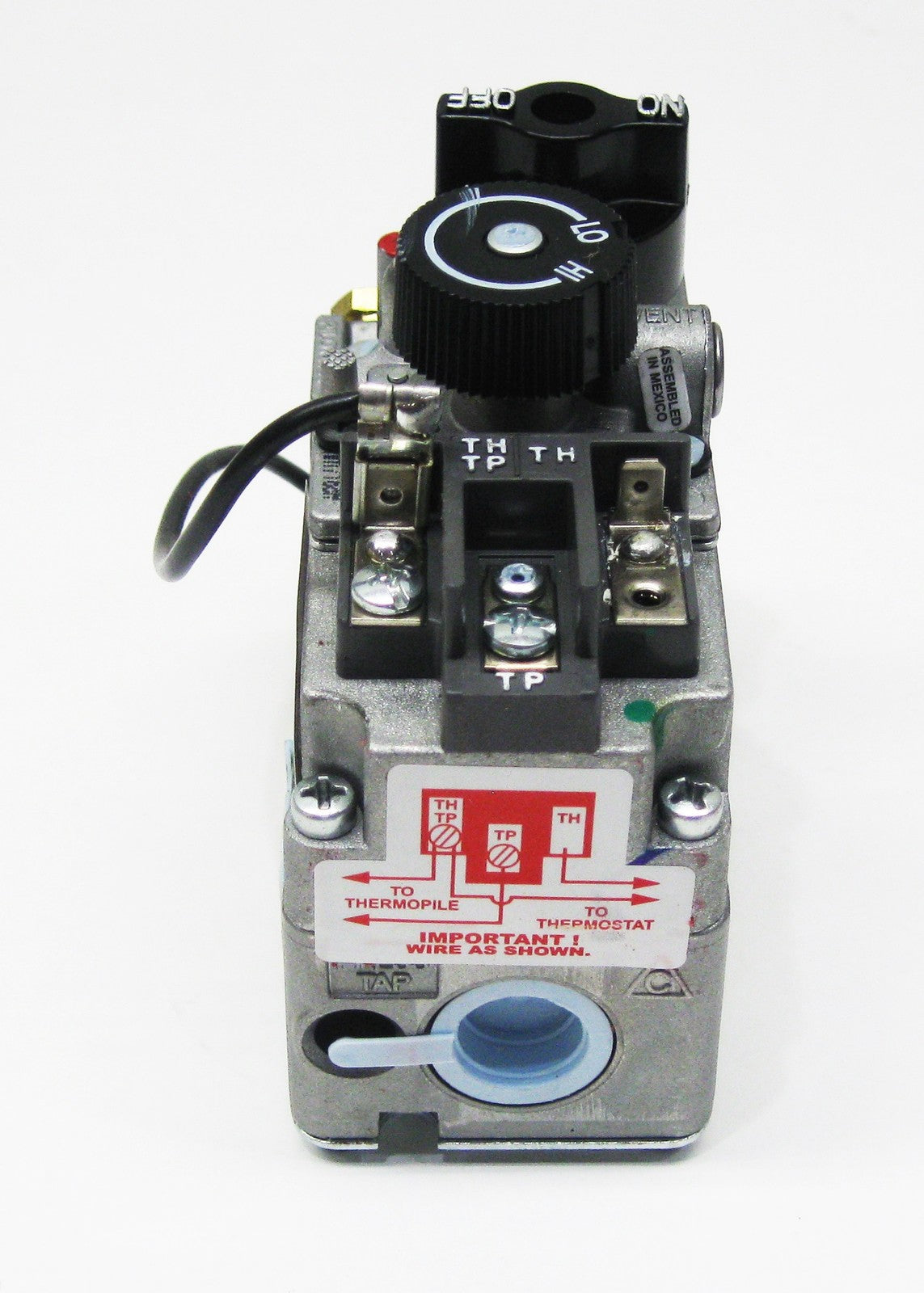 Robertshaw 250 to 750 Millivolt Gas Valve 710-503 for Fireplace