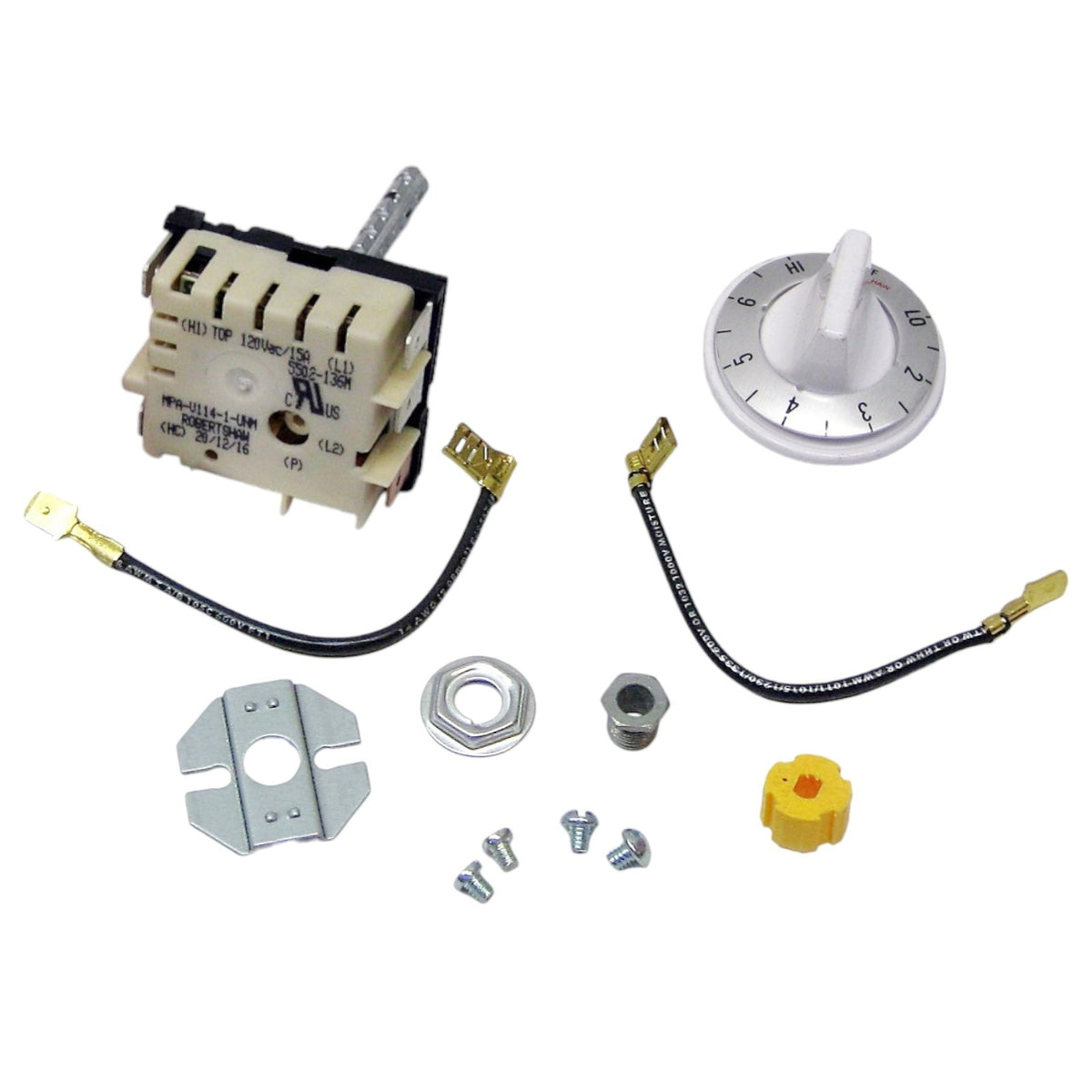 5500-135M Robertshaw Commercial Cooking 120V Electric Infinite Switch Kit